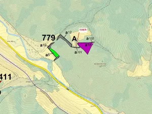 Dražba lesa, Malé Březno, 169 m2