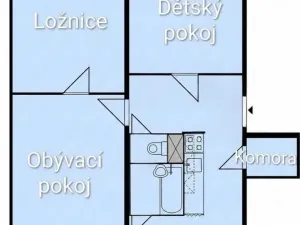 Pronájem bytu 3+1, Liberec - Liberec XV-Starý Harcov, Ječná, 70 m2
