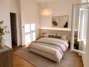 Pronájem bytu 2+kk, Praha - Smíchov, Hořejší nábřeží, 48 m2
