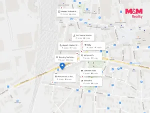 Prodej bytu 2+kk, Hradec Králové - Pražské Předměstí, Gočárova třída, 48 m2