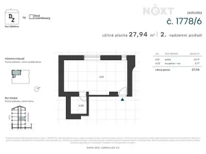 Prodej bytu 1+kk, Praha - Záběhlice, U zákrutu, 27 m2