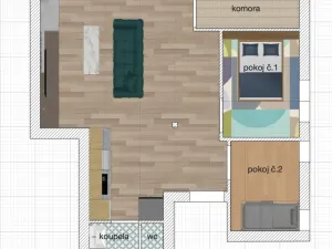 Pronájem bytu 3+kk, Litomyšl - Nedošín, 65 m2