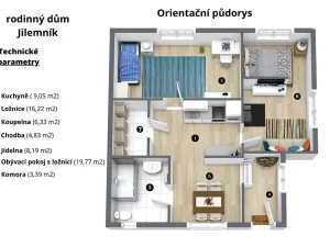 Prodej rodinného domu, Havlíčkův Brod, 88 m2