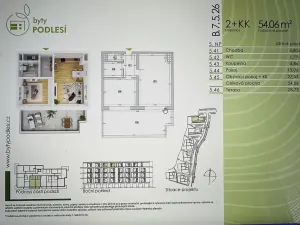 Pronájem bytu 2+kk, Jablonec nad Nisou, Za Jízdárnou, 83 m2