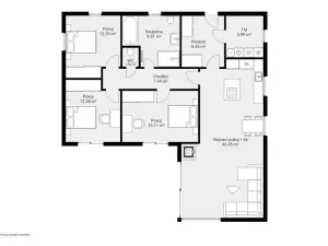 Prodej rodinného domu, Líšťany, 115 m2