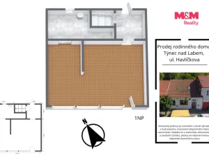Prodej obchodního prostoru, Týnec nad Labem, Havlíčkova, 207 m2