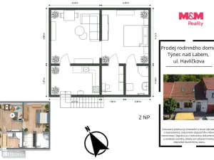 Prodej obchodního prostoru, Týnec nad Labem, Havlíčkova, 207 m2