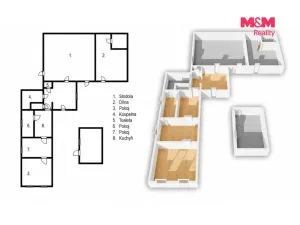 Prodej rodinného domu, Nepolisy - Zadražany, 96 m2