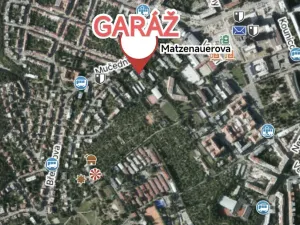 Prodej garáže, Brno - Žabovřesky, Matzenauerova, 16 m2
