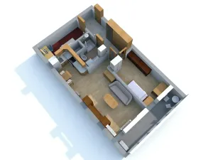 Pronájem bytu 2+kk, Hradec Králové, Pospíšilova, 55 m2
