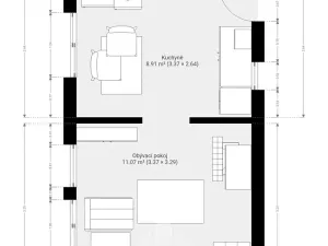 Prodej chaty, Vyskytná nad Jihlavou, 32 m2