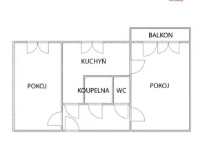 Prodej bytu 2+1, Ostrava - Hrabůvka, Mitušova, 49 m2