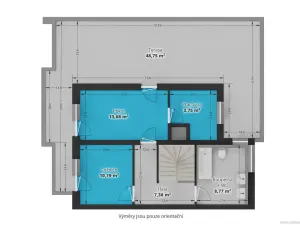 Prodej bytu 4+kk, Praha - Uhříněves, Nové náměstí, 156 m2