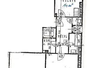 Pronájem kanceláře, Praha - Smíchov, Štefánikova, 77 m2