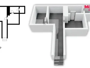 Prodej rodinného domu, Slavičín - Hrádek na Vlárské dráze, Hrádecká, 105 m2