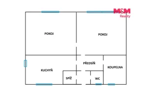 Prodej rodinného domu, Ostrava, Údernická, 55 m2