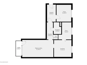 Prodej bytu 3+1, Planá, Zahradní, 70 m2