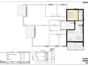 Prodej bytu 4+kk, Mandre, Chorvatsko, 130 m2