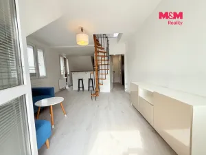 Pronájem bytu 1+kk, Praha - Zličín, Mladých, 50 m2