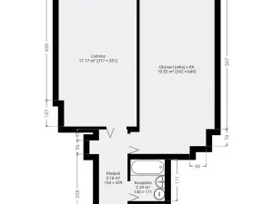 Prodej bytu 2+kk, Praha - Krč, U nových domů III, 46 m2