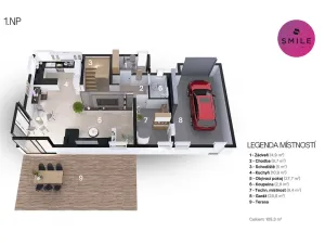 Prodej rodinného domu, Pstruží, 221 m2