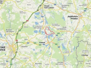 Prodej pozemku, Lužnice, 608 m2