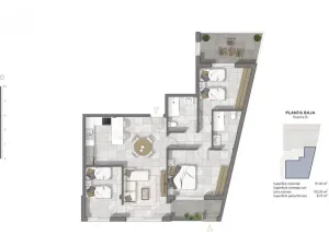 Prodej bytu 4+kk, Guardamar del Segura, Alicante, Španělsko, 86 m2