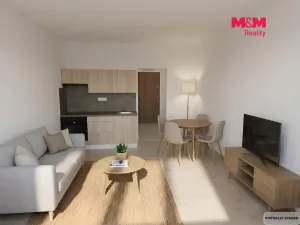 Pronájem bytu 1+kk, Jindřichův Hradec - Jindřichův Hradec V, Kosmonautů, 31 m2