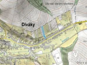 Prodej podílu zahrady, Diváky, 262 m2