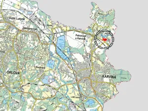Prodej louky, Petrovice u Karviné, 34832 m2