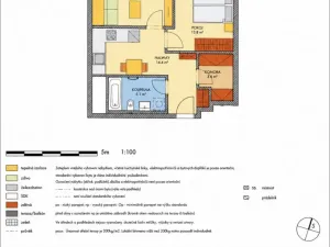Prodej bytu 2+1, Praha, Svitákova, 53 m2