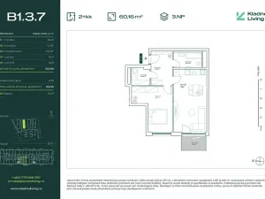 Prodej bytu 2+kk, Kladno, Pražská, 56 m2