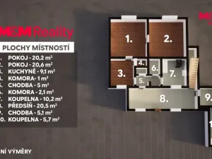 Prodej rodinného domu, Kladno, Újezdská, 311 m2