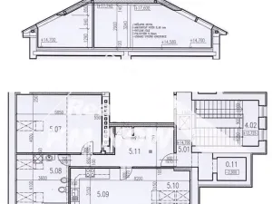 Pronájem bytu 2+kk, Kroměříž, 82 m2