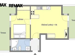 Prodej bytu 2+kk, Praha - Žižkov, Pod lipami, 45 m2