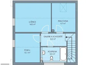 Prodej rodinného domu, Nehvizdy, 108 m2