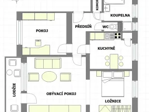 Prodej bytu 3+1, Starý Plzenec, Boženy Němcové, 75 m2