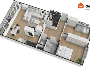 Prodej bytu 3+kk, Praha - Čimice, Vaňkova, 70 m2
