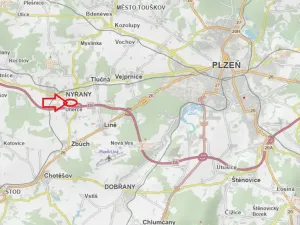 Prodej lesa, Nýřany, 2304 m2