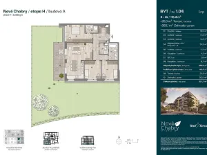 Prodej bytu 4+kk, Praha - Dolní Chabry, Velemínská, 115 m2