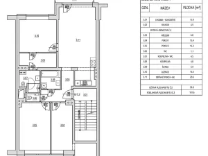Prodej bytu 4+kk, Brno, Alešova, 108 m2