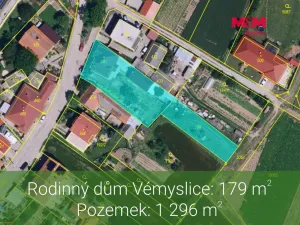 Prodej rodinného domu, Vémyslice, 179 m2