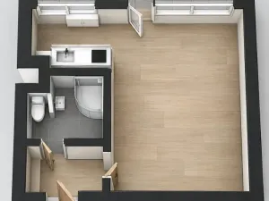 Pronájem bytu 1+kk, Náchod, Běloveská, 30 m2