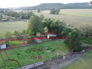 Prodej pozemku pro bydlení, Vroutek, Nádražní, 810 m2