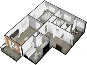 Prodej bytu 3+1, Písek, Ke Střelnici, 78 m2