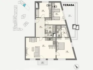 Pronájem bytu 4+kk, Ostrava - Moravská Ostrava, Na Prádle, 119 m2