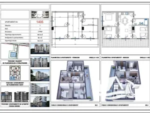 Prodej bytu 3+1, Kavaja, Albánie, 127 m2