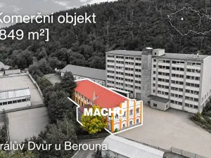 Pronájem výrobních prostor, Králův Dvůr, Tovární, 400 m2