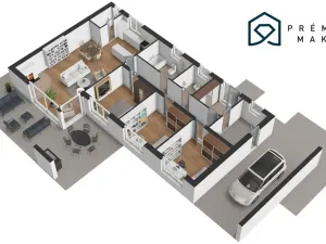 Prodej pozemku, Most, 608 m2