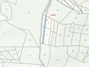 Dražba pozemku, Hovězí, 655 m2